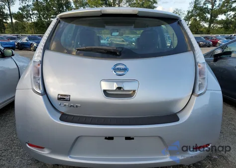 2016 Nissan Leaf Sv z USA, uszkodzony, nr VIN 1N4BZ0CP1GC310244